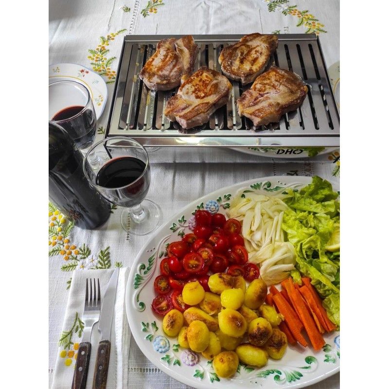 Przenośny Grill Węglowy Ze Stali Nierdzewnej, Modny,