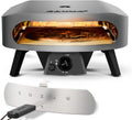 COZZE Gas Pizza Oven 17 inch – Large Outdoor Pizza Oven (50 mbar) – Pizza Oven with Regulator for Family Pizza
