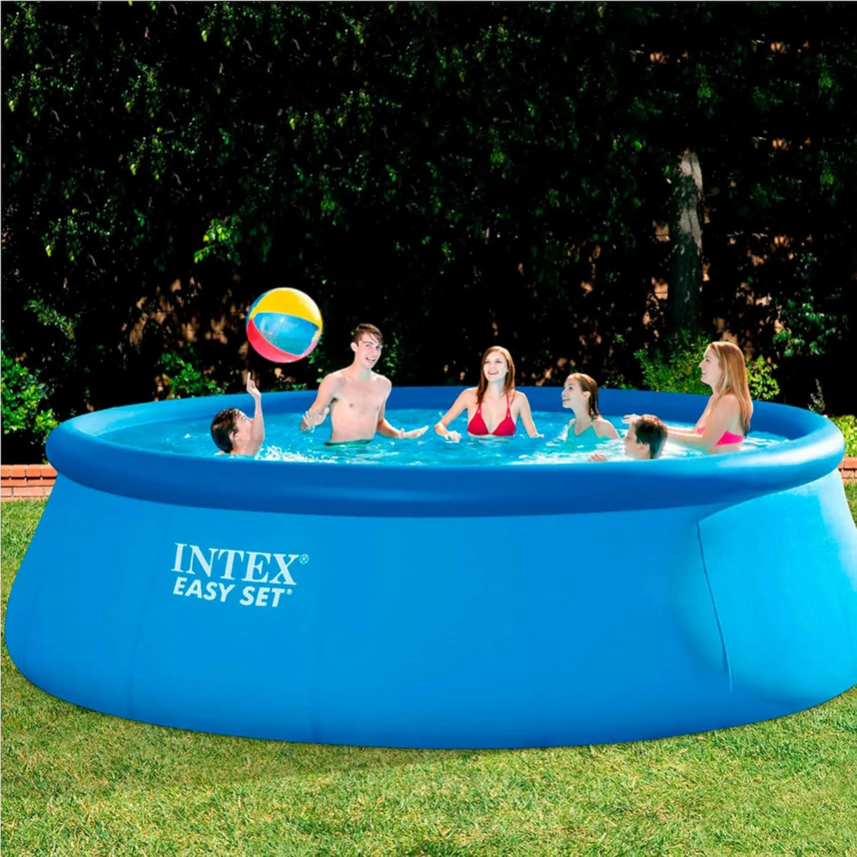 Intex 26168NP-BASEN Easy Set D457X122 CM (Z Pompą Filtrującą 220-