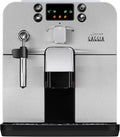 Gaggia RI9305/11 Brera – w pełni automatyczny ekspres do kawy, do espresso i cappuccino, ziaren kawy lub mielonej, 1400 W, srebrny/czarny, 100% Made in Italy