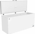 Zamrażarka skrzyniowa METRO Professional GHF2700S, 188 x 73,5 x 94,5 cm, 700 L, 125W, 3 kosze, oświetlenie LED, 6 kółek, z zamkiem, biało-szara