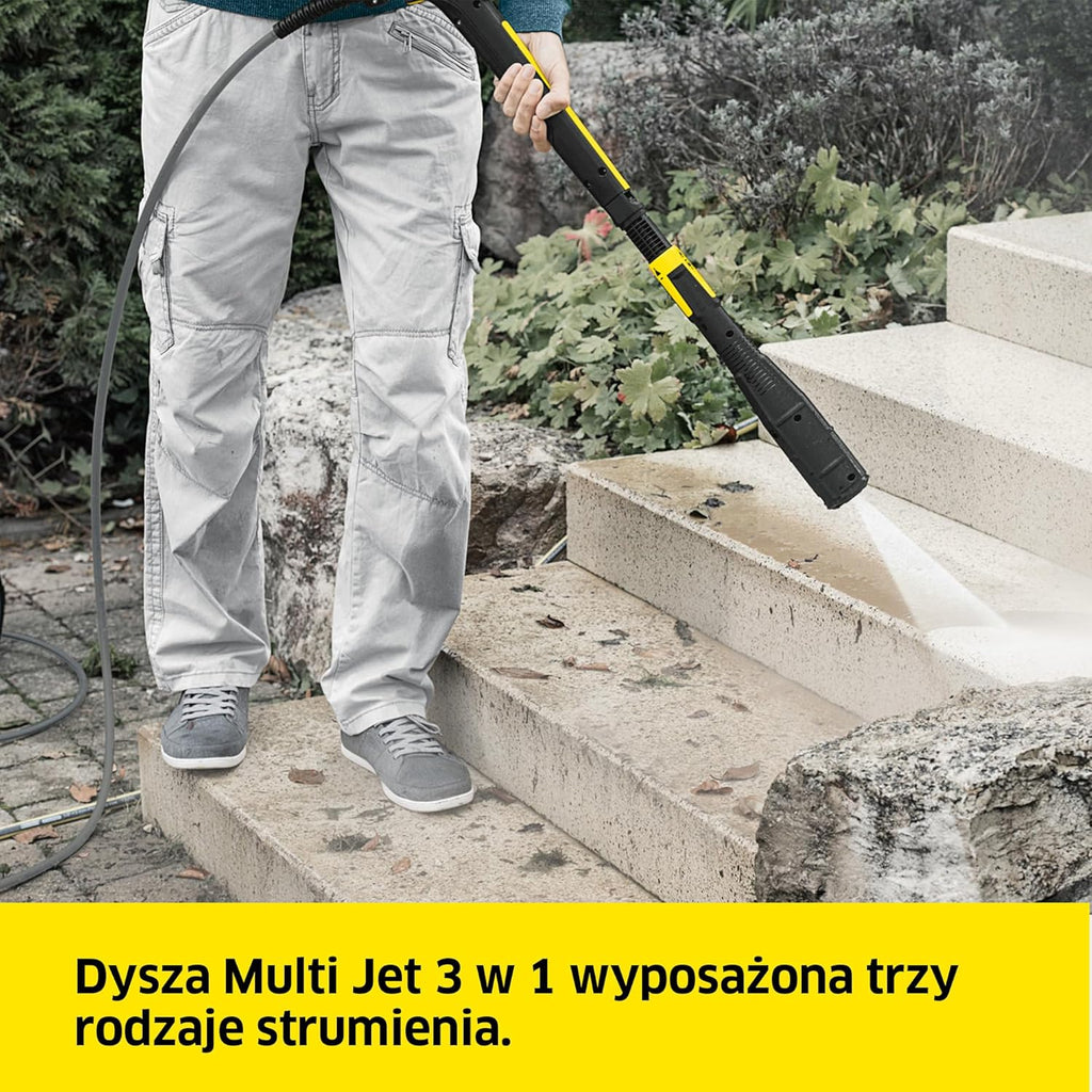 Kärcher Myjka ciśnieniowa K 7 Premium Smart Control Flex, ciśnienie: maks. 180 bar, przepływ: 600 l/h, powierzchnia: 60 m²/h, filtr wody, waga: 17,9 kg, wąż ciśnieniowy Flex, dysza Multi Jet