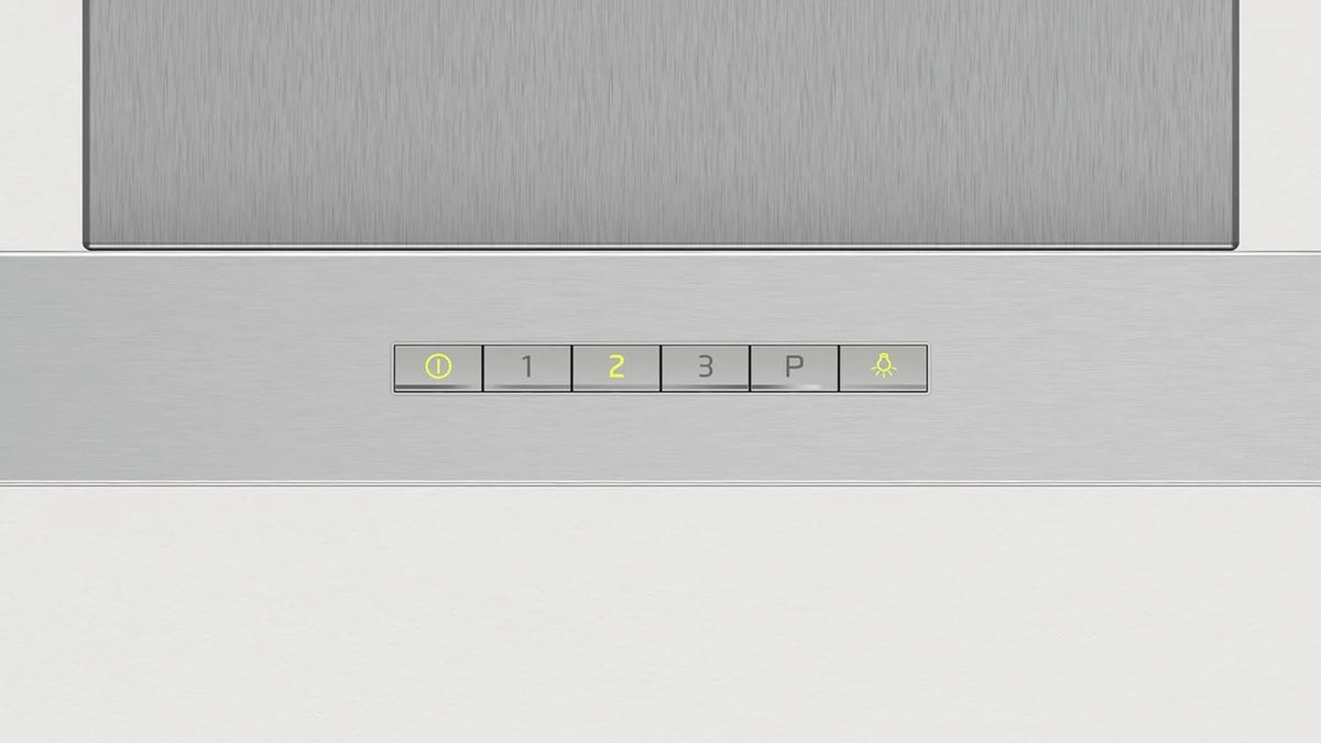 Balay - Okap kominowy, oświetlenie LED, 60 cm, 4 poziomy mocy, stal nierdzewna, 3BC067EX