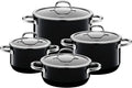 Schulte-Ufer Cookware Set, Copper, Silver, 5-Piece