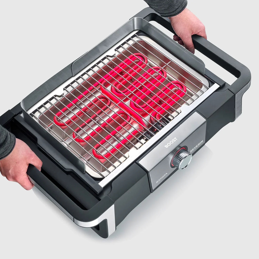 Grill Elektryczny Barbacoa Boost Czarny Pg 8113 Severin