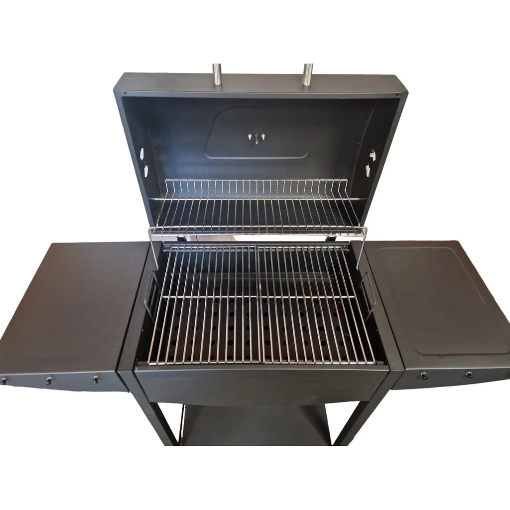 Grill węglowy XXL z pokrywą i kółkami Elecsan Bq112