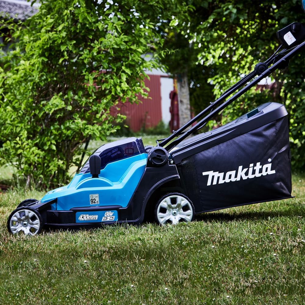 Makita Kosiarka, Niebieski/Czarny