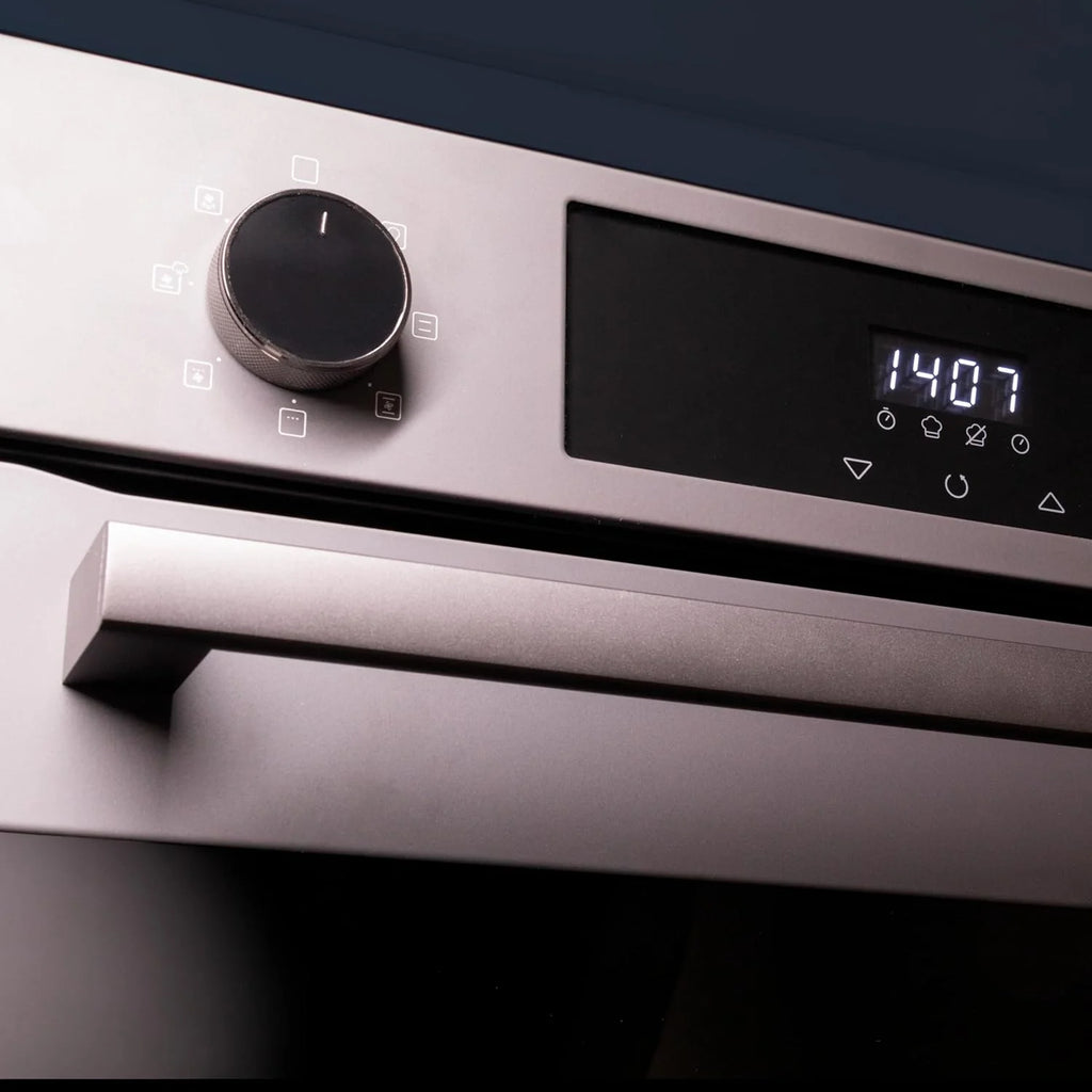 Cecotec Piekarnik do zabudowy wielofunkcyjny 60 cm Bolero Hexa M226000 Matt A. 2800W, 72L, 7 funkcji, tryb grill, grill z termoobiegiem, tryb konwekcji, rozmrażanie, Steam Base X2, Steam EasyClean, Steam Assist