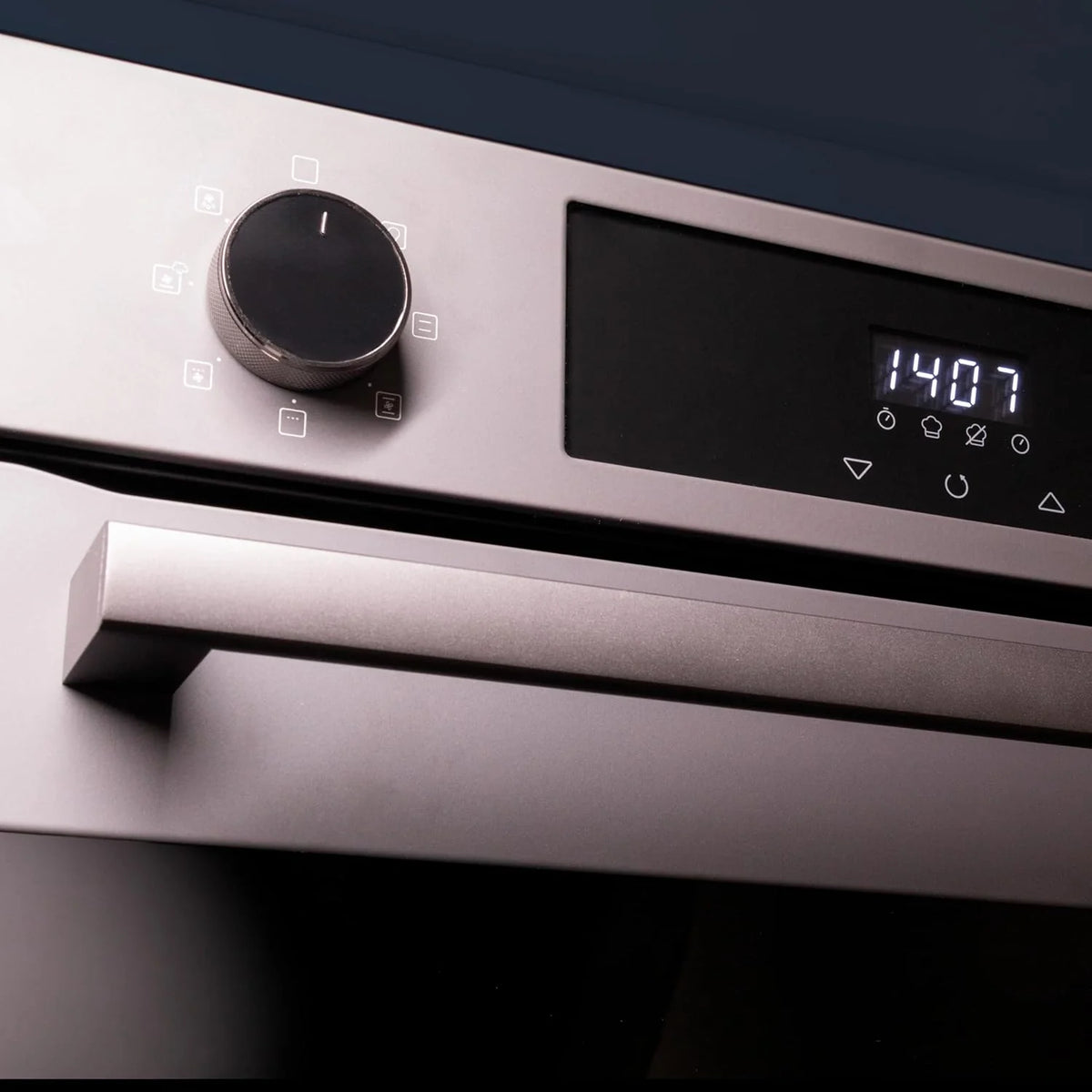 Cecotec Piekarnik do zabudowy wielofunkcyjny 60 cm Bolero Hexa M226000 Matt A. 2800W, 72L, 7 funkcji, tryb grill, grill z termoobiegiem, tryb konwekcji, rozmrażanie, Steam Base X2, Steam EasyClean, Steam Assist