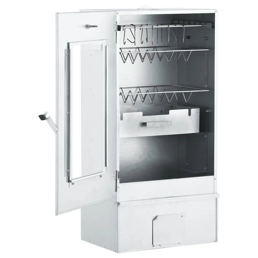 Wędzarnia Grillowa BBQ 1 Kg Wiórów Drzewnych 44,5x29x83 Cm Vidaxl