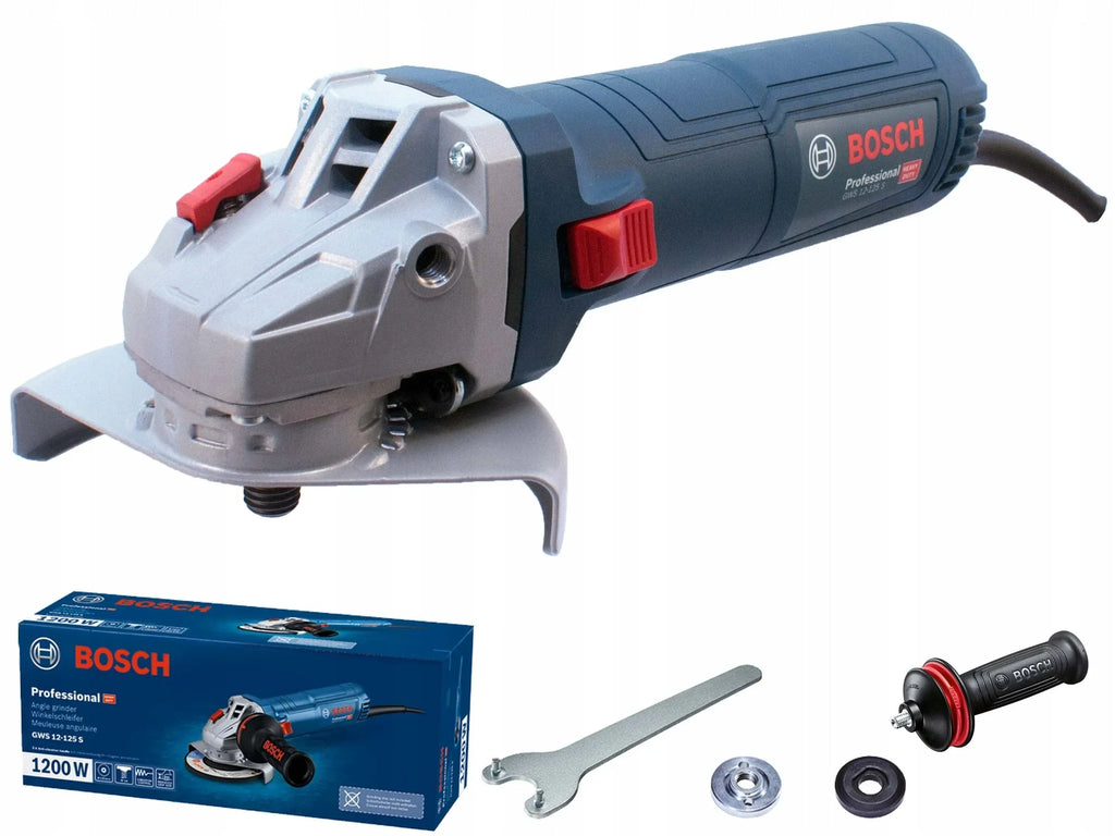 ANGLE GRINDER 1200W GWS 12-125 S BOSCH CASE
