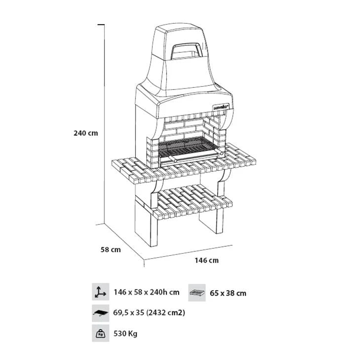 Grill BAILÉN XL PLUS