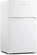 INFINITON | Lodówka FG-A82B2P | Dwudrzwiowa | Pojemność 85 L | Rozmrażanie DEFROST | Wysokość 85 cm | Klasa energetyczna A+ / F | Regulacja temperatury | Kolor biały |
