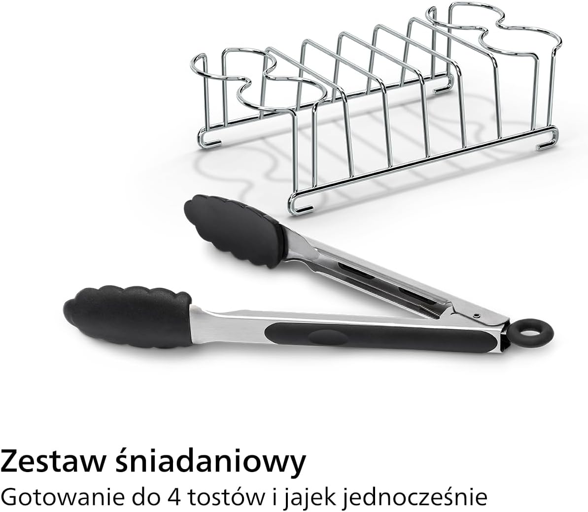 Philips Ovi Dual Basket z parą - Wyjątkowe funkcje gotowania Steamfry, Gotowania na parze, Airfry - 19 sposobów gotowania; pojemność 9L (3L + 6L), RapidAir Plus, automatyczne SteamClean (NA550/00)