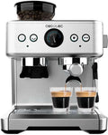 Cecotec Ekspres do kawy Barista Power Espresso 20 Barista. 2250W, 20 Barów, Manometr i 2 Termobloki, Zbiornik na Kawę Ziarnistą, Młynek z 20 Poziomami, Spieniacz