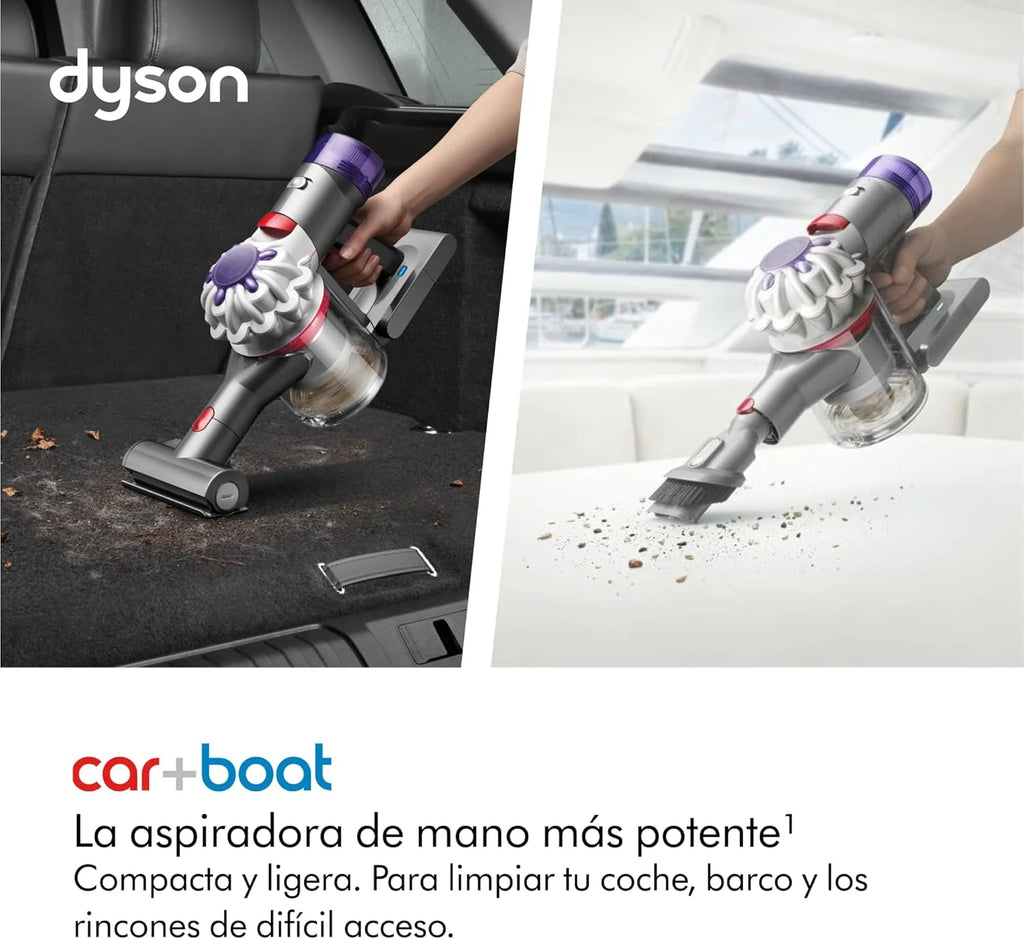 Car+Boat™ ręczny odkurzacz samochodowy – do 50 min pracy na baterii, srebrny