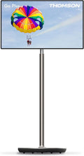 THOMSON 32 cale (81 cm) Go Plus, Przenośny Android 4K UHD – Dotykowy Ekran WiFi Bluetooth Sterowanie Głosowe, Hotspot, 4 Godziny Baterii, Możliwość Pochylenia i Regulacji Wysokości