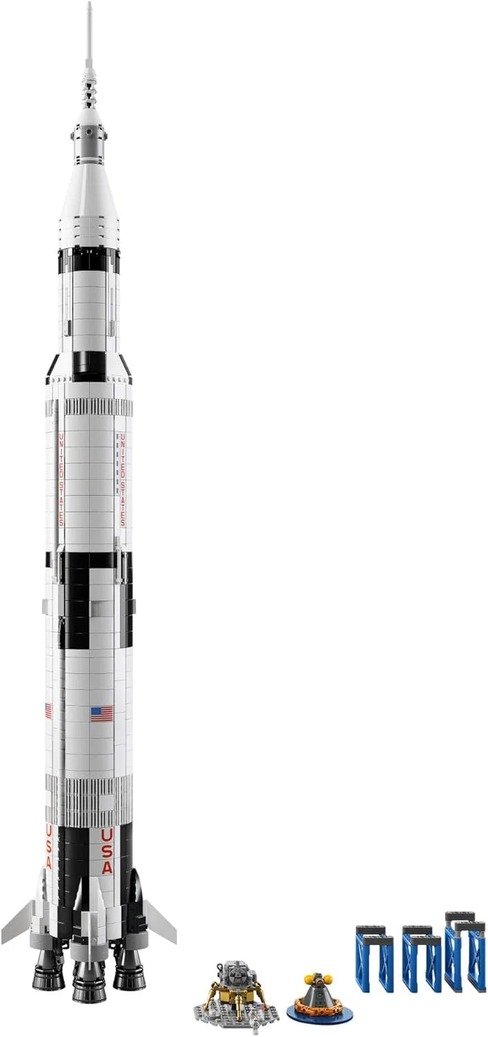 Ideas NASA Apollo Saturn V 21309 Zestaw konstrukcyjny (1969 elementów)