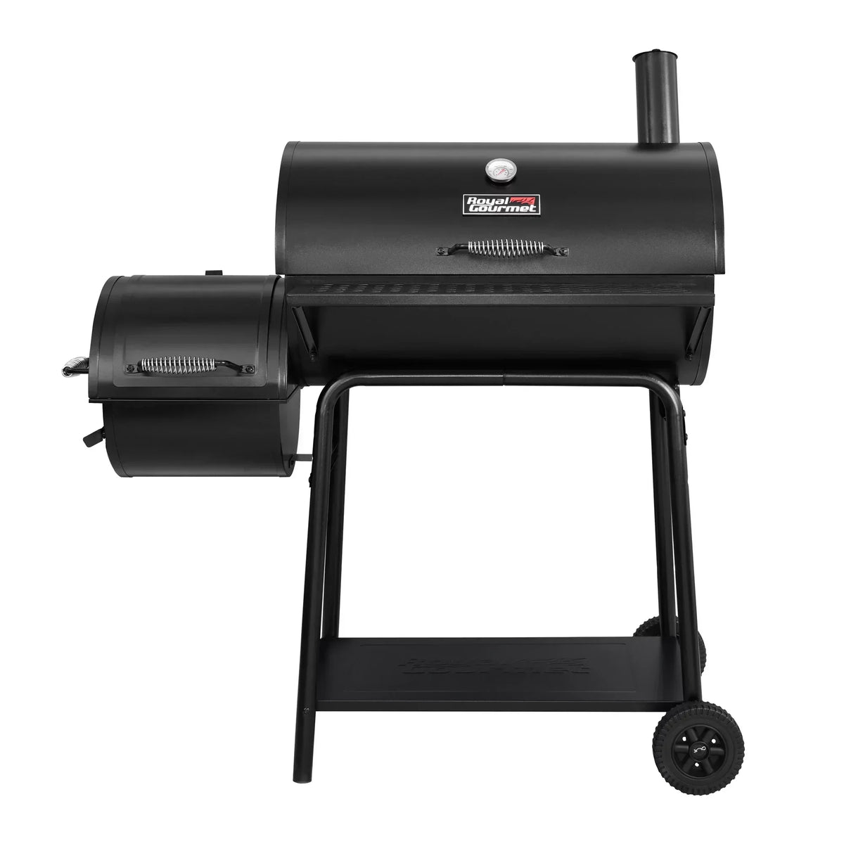 2026 Royal Gourmet CC1830F 30" grill węglowy z boczną wędzarnią