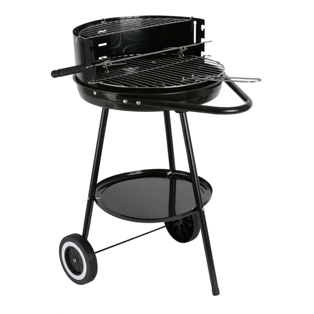 Grill okrągły z uchwytami i kółkami Idealcasa
