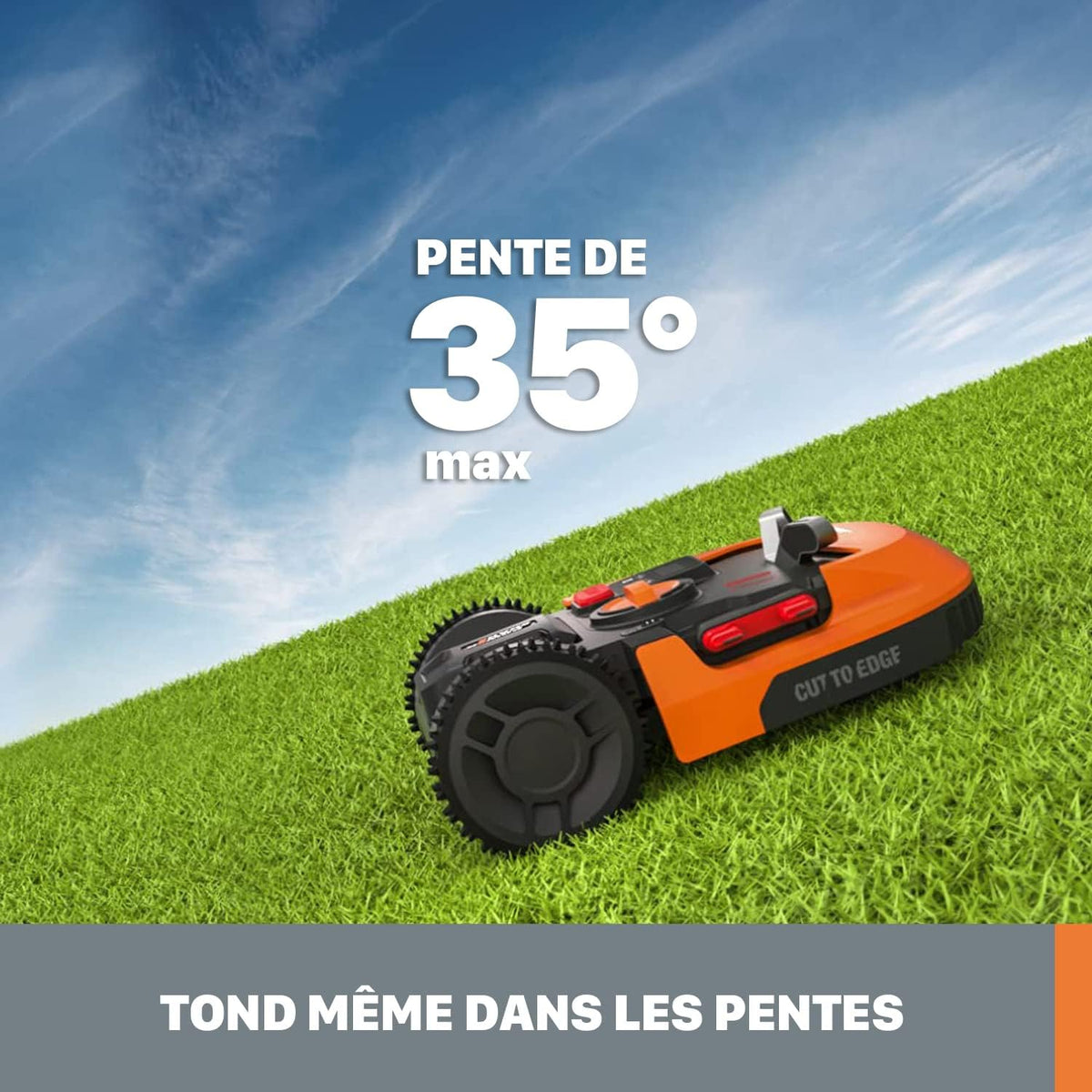 WORX Landroid M500 Plus WR165E Robot Koszący do 500 m²