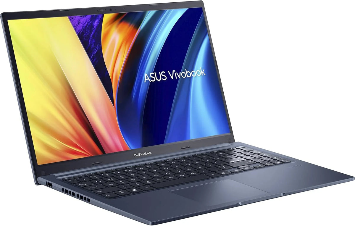 ASUS Vivobook 15 M1502YA-BQ881 - Laptop 15.6" Full HD (AMD Ryzen 7 5825U, 16GB RAM, 512GB SSD, Radeon Graphics, Bez Systemu Operacyjnego) Spokojny Niebieski - Klawiatura QWERTY hiszpańska