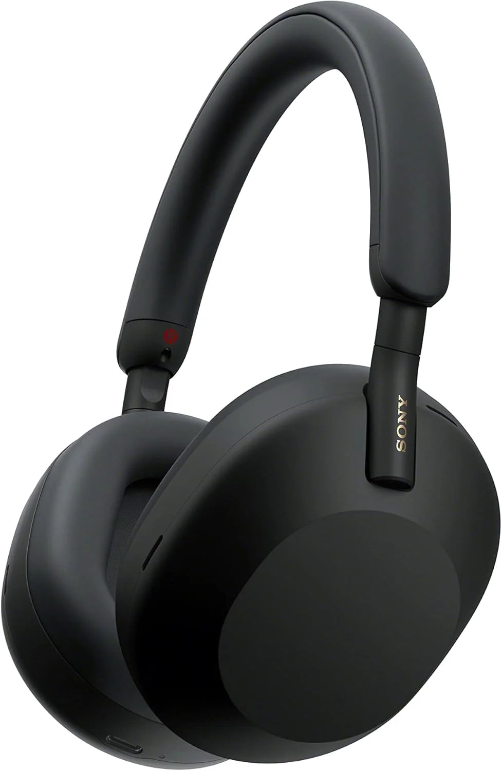 Sony WH-1000XM5 ANC Bezprzewodowe słuchawki nauszne z redukcją hałasu, Bluetooth, doskonałą jakością rozmów, Hi-Res, do 30h pracy na baterii, szybkim ładowaniem, asystentami Alexa i Google, zgodne z systemami iOS i Android – Czarne