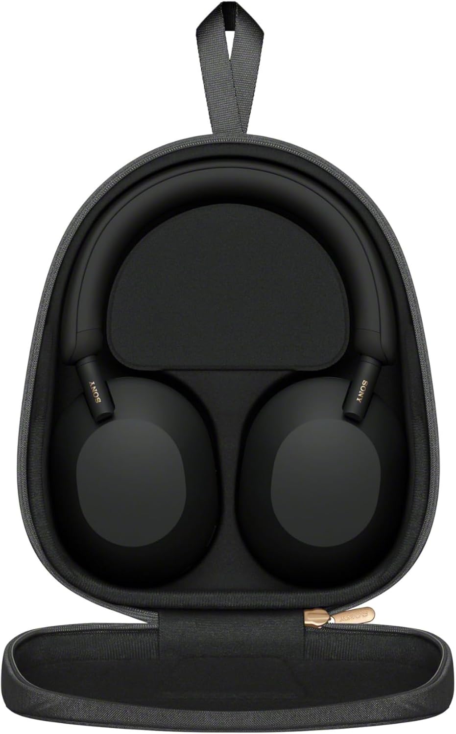 Sony WH-1000XM5 ANC Bezprzewodowe Słuchawki Nauszne z Redukcją Hałasu, Bluetooth, Clear Call Quality, Hi-Res, Do 30H Baterii, Szybkie Ładowanie, Alexa i Google Assistant, IOS i Android - Czarne