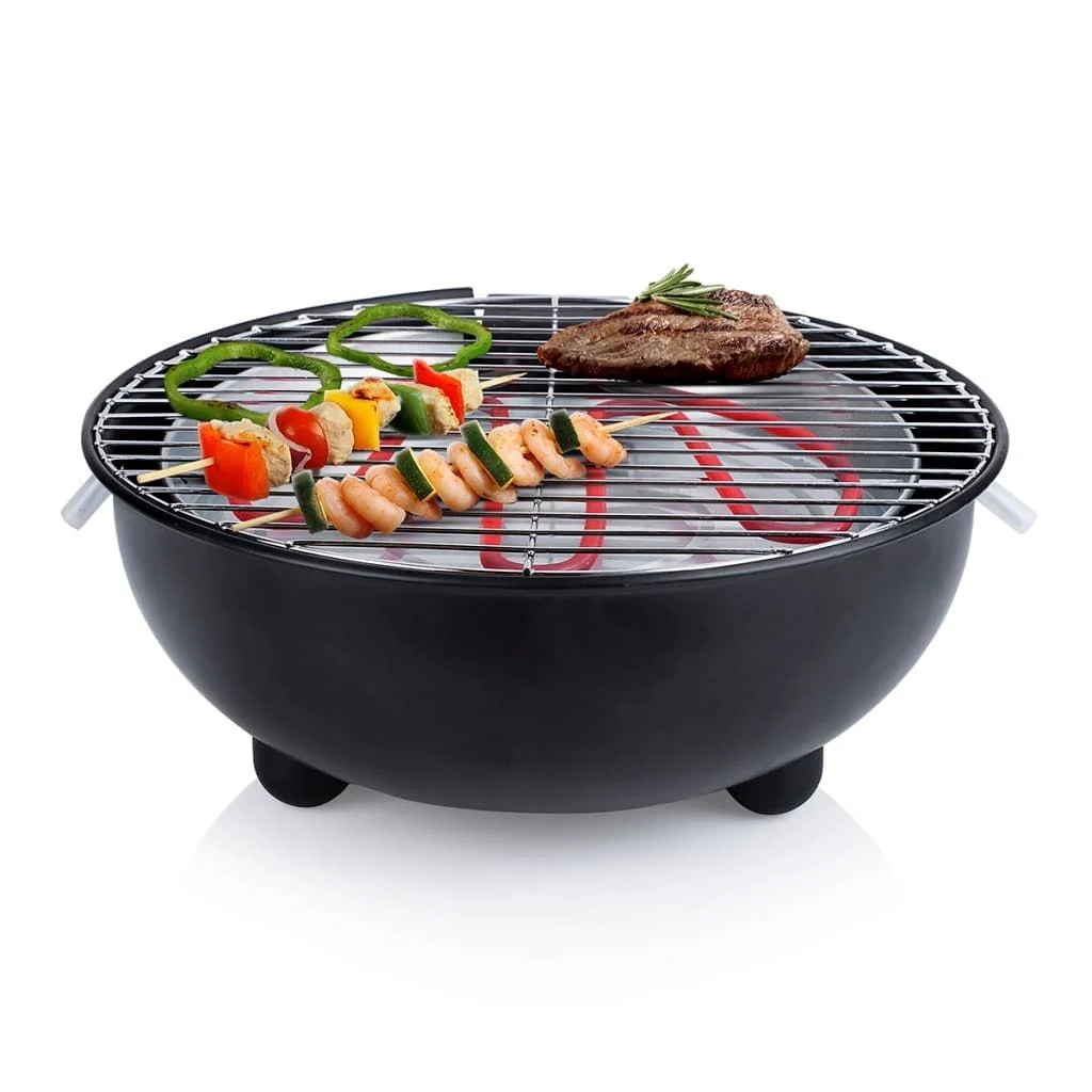 Grill Elektryczny Stołowy Bq-2880 1250 W 30 Cm Czarny Tristar