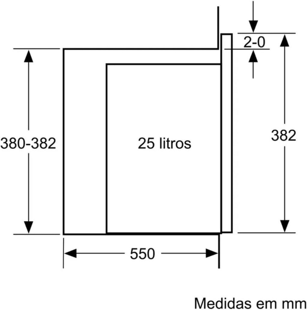 BOSCH BEL554MB0 kuchenka mikrofalowa z grillem 25 l 1450W Czarny (S0416105)